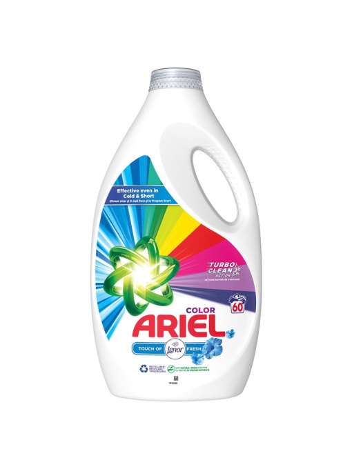 ARIEL Mountain Spring, detergent automat de rufe, lichid, 3 l