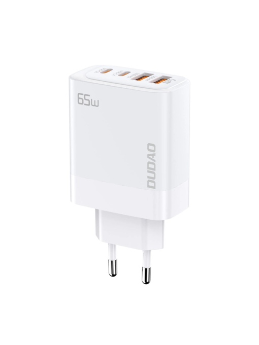 Incarcator retea GaN 2xUSB-A si 2xTypeC,PD,65W DUDAO 156313