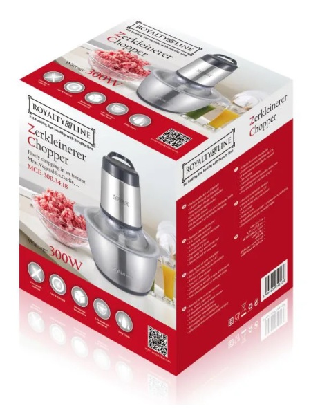 Tocator electric 300 W Royalty Line® 1,8 L,STICLA - Img 2