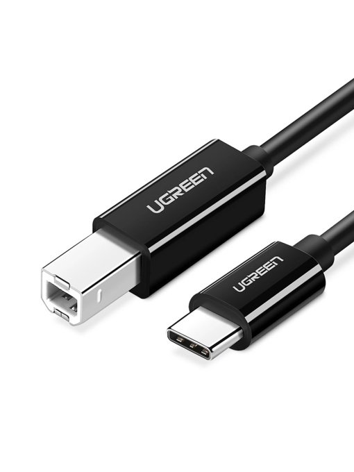 Cablu pentru imprimanta TypeC(T) la USB 2.0 Type-B(T),2m UGREEN