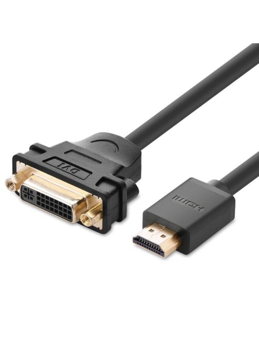 Cablu video HDMI (T) la DVI (24+5) (M),FHD,0.2m UGREEN 20136