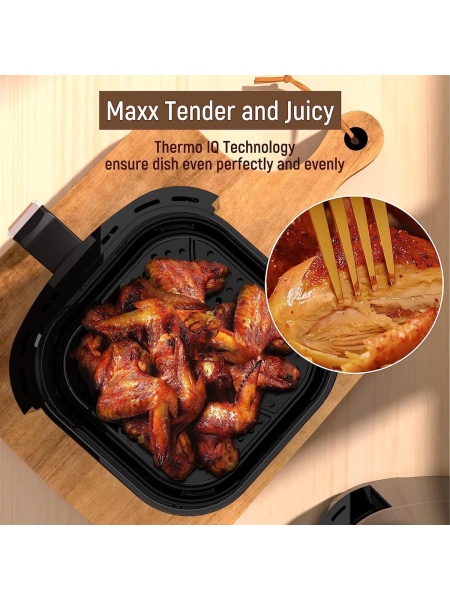 Friteuza cu aer cald XL Royalty Line ® AF-5605D 3,5 Litri1200W - Negru - Img 6