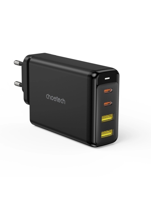 Incarcator retea GaN,140W, 2XUSB-A si 2XTypeC CHOETECH PD6005-EU