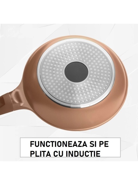 Set Vase de Gătit 10 Piese Royalty Line Înveliș Marmură Inducție/Gaz - Img 2