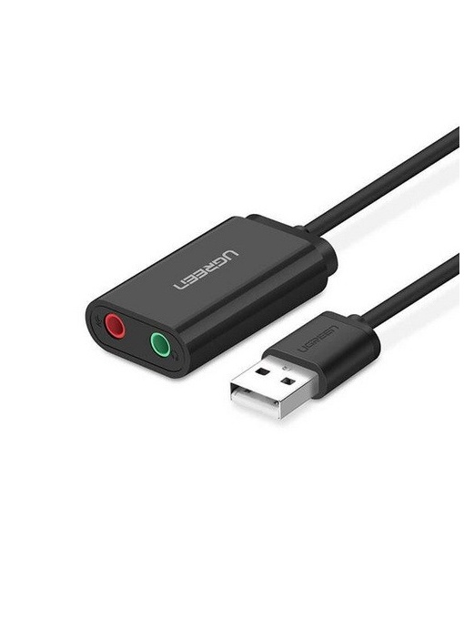 Adaptor audio external stereo USB la Jack UGREEN 30724