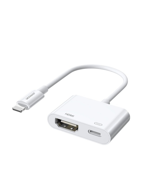 Adaptor Lightning(T) la HDMI(M) Full HD si Lightning(M) Joyroom