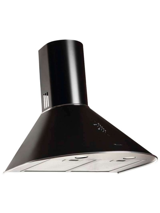 Hota tip Cupola Tornado Violla 750 (50) LED, 1 motor Turbo, latime 50 cm, 3 viteze, absorbtie 750 m3/ora, filtru anti-grasimi aluminiu 5 straturi, Negru