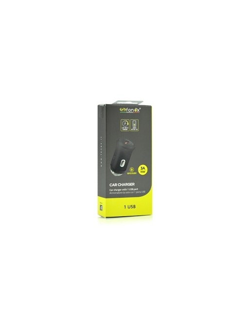 Incarcator auto cu 1XUSB-A, 15W FONEX SC3MB
