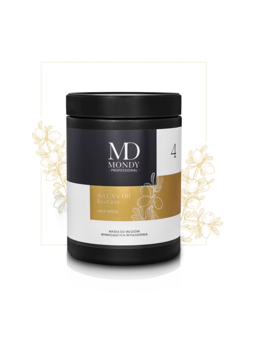 Masca ptr par,ulei de argan ptr netezire Mondy prof 1 L - 4