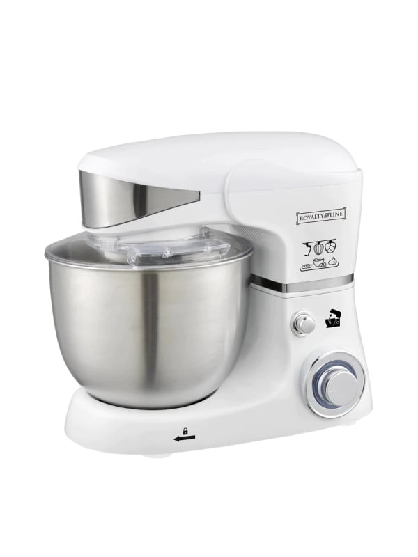 Mixer Planetar Cu Bol Inox Royalty Line Rl Pkm Alb W Litri Viteze Pulse