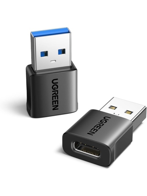 Adaptor USB-A(T) la TypeC(M),incarcare max 3A, 2 buc/set UGREEN