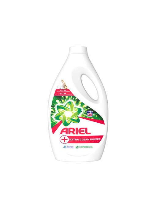 ARIEL Detergent Rufe Lichid Extra Clean Power 1,87 L
