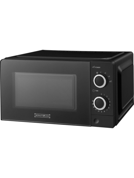Cuptor microunde 20 litri - 700 W - 6 niveluri de putere -Royalty Line® MWO3818 negru