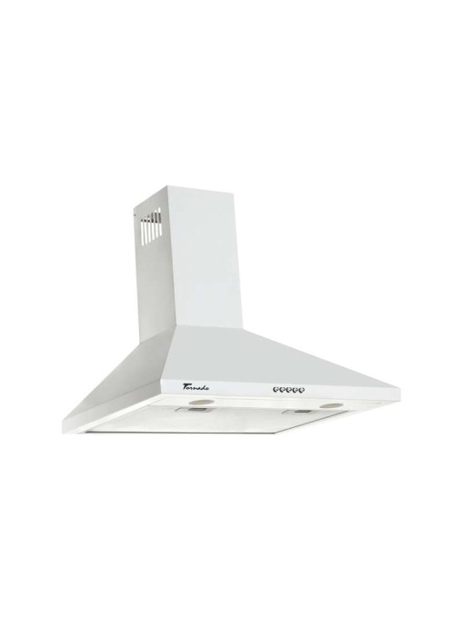 Hota tip Cupola Tornado Kent 750 (60) LED, 1 motor Turbo, latime 60 cm, 3 viteze, absorbtie 750 m3/ora, filtru anti-grasimi aluminiu 5 straturi, Alb