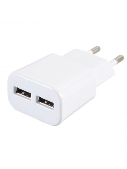 Incarcator retea cu doua porturi USB-A,2A, C-32 iBOX