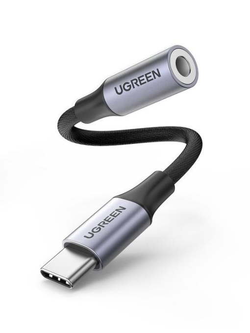 Adaptor audio TypeC (T) la 3.5 mm jack (M) UGREEN 80154