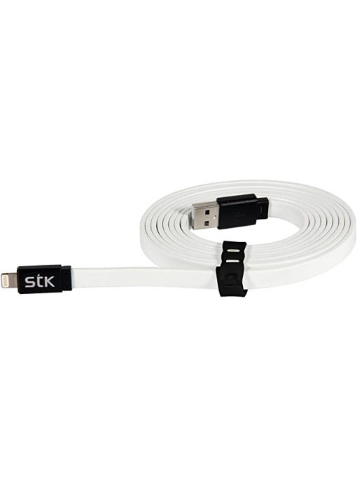 Cablu incarcare si date USB-A la Lightning,2m,alb,plat STK MFIIP6DLCFLWH/PP5