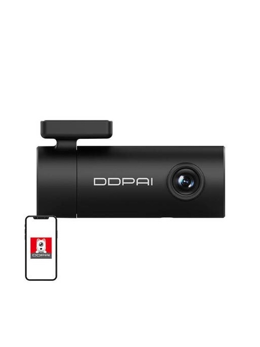 Camera auto UHD 1296p, control prin app MINI Pro DDPAI