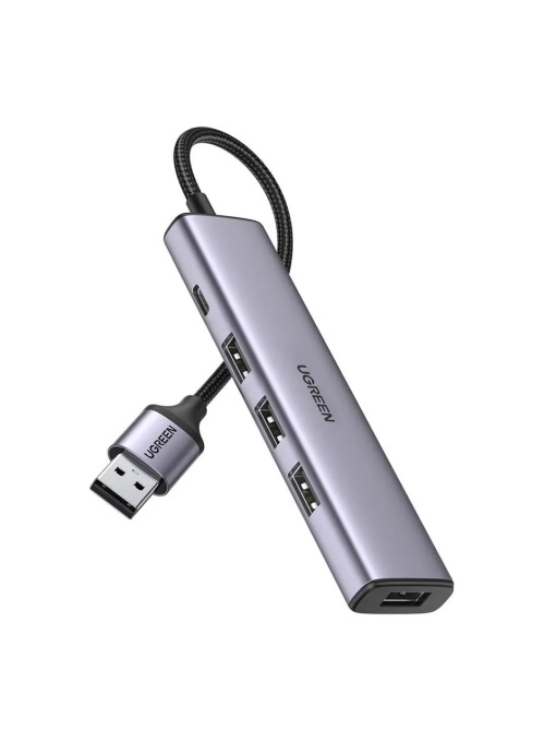Hub extern 4X USB 3.0 si 1XTypeC cu conectare USB 3.0 UGREEN 20805