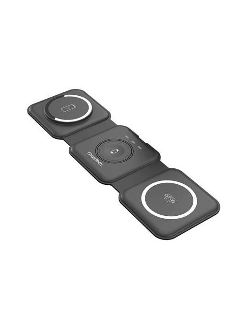 Incarcator wireless si inductie magnetica 3in1,15W CHOETECH T588-F
