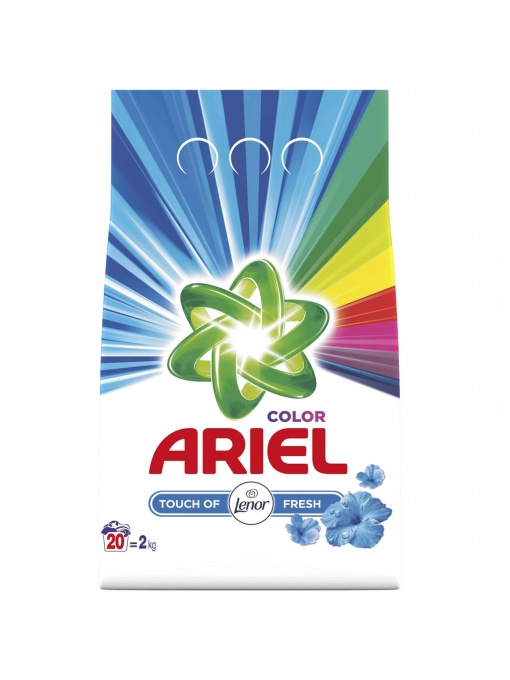 Detergent rufe automat Ariel 2 KG (color)