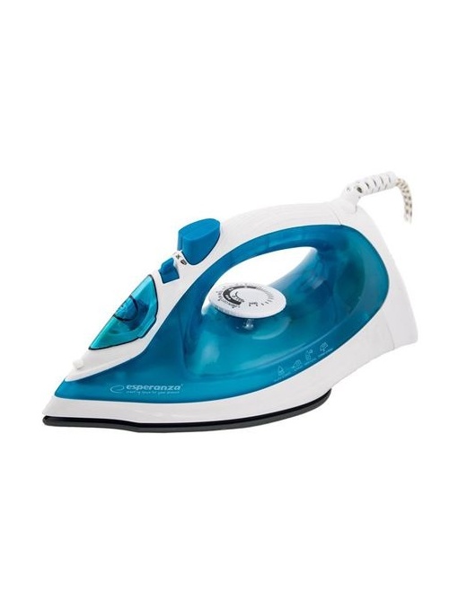 Fier de calcat Esperanza EHI002 Slider Ceramic 2200W Alb / Albastru