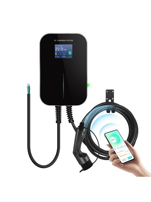 Incarcator fix pentru vehicule electrice 22kW,control prin APP BESEN