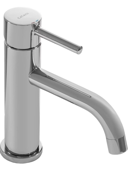 Baterie pentru Lavoar CALANI Nexos Chrome Low – Crom Lucios - Img 5