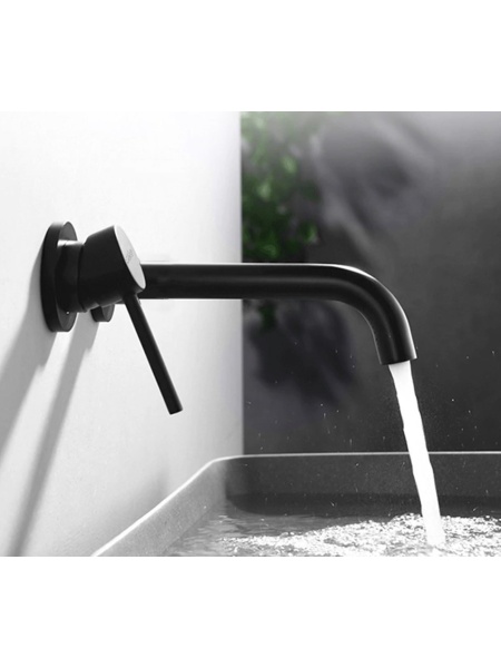Baterie pentru Lavoar Încastrată NEXOS Black – CALANI - Img 2