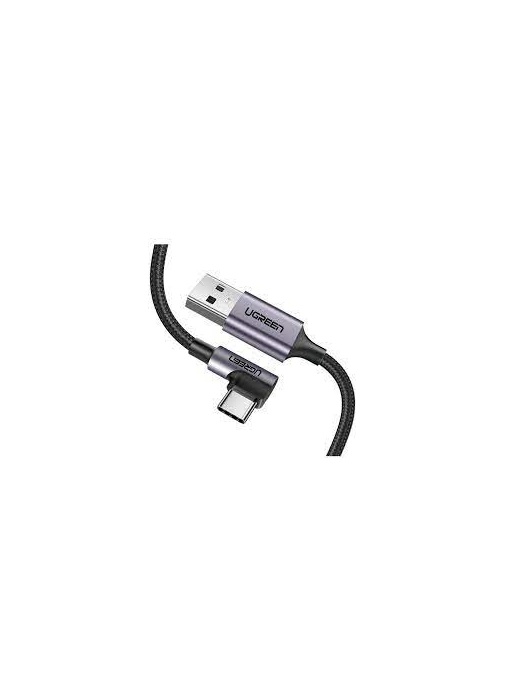 Cablu incarcare/date USB la USB TypeC 3A unghi 90 grade, 3m UGREEN