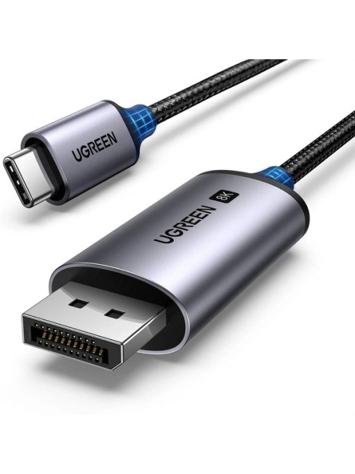 Cablu video Type-C la DisplayPort,8K UHD la 60 Hz, 1m, UGREEN
