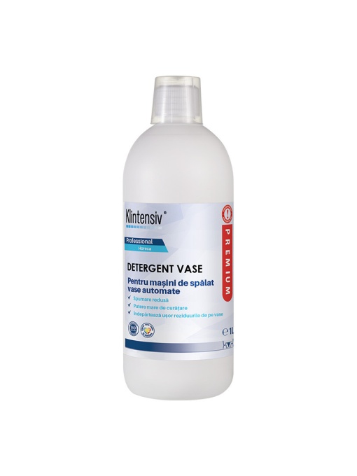 Detergent PROFESIONAL de vase, pentru masini automate, 1 litru