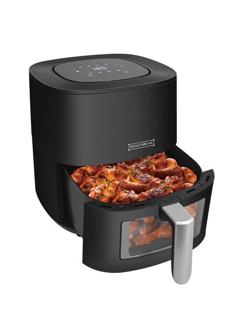 Friteuza cu aer cald 6,5 litri 1700Wcomenzi digitale 8 programe Royalty Line
