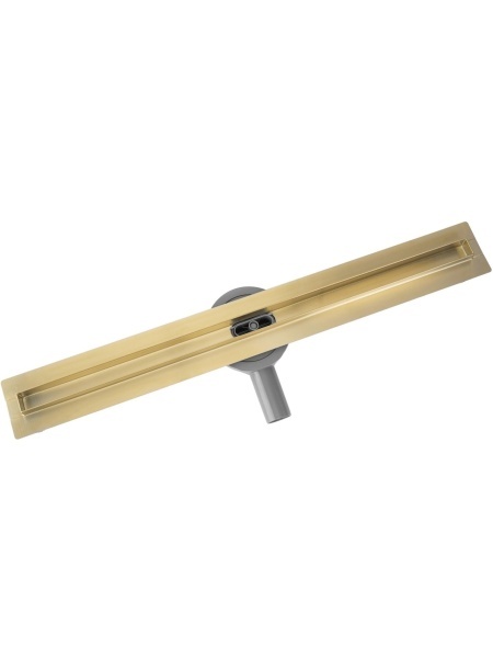 Rigolă de Duș Liniară Rea Neox Slim Pro 80 cm – Brush Gold (Aur Periat) - Img 4
