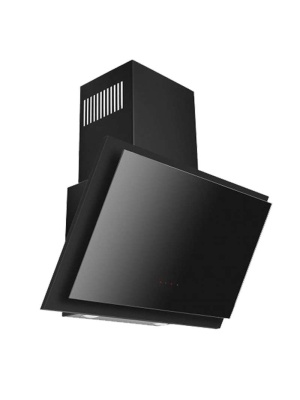 Hota Decorativa Tornado Ester 1100 (60), 1 motor, latime 60 cm, 3 viteze, absorbtie 1100 m3/ora, Negru