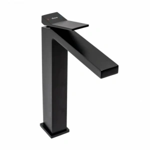 Baterie pentru Lavoar Rea Duet Black – Montare Înaltă, Negru Mat - Img 3