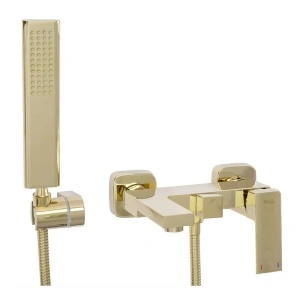 Baterie pentru Cadă Rea Fenix – Auriu Lucios cu Set de Duș Inclus - Img 3