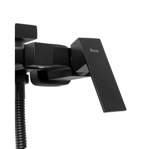 Baterie pentru Cadă și Duș Rea Fenix – Negru Mat cu Set de Duș - Img 2