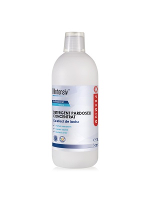 Detergent pardoseli PROFESIONAL concentrat, cu efect de luciu, 1 litru