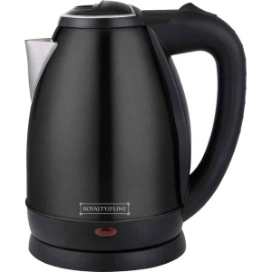 Fierbator electric, Royalty Line, RL-SSK1.7L Inox, negru, 1.7 litri, 1500W
