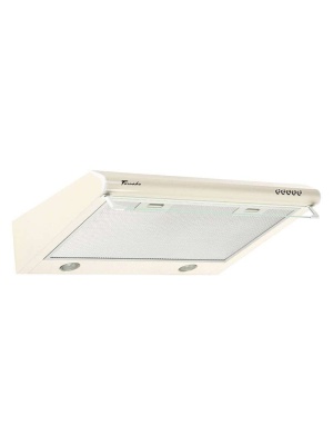 Hota traditionala Tornado Bona 20 (60) LED, 2 motoare, latime 60 cm, absorbtie 560 m3/ora, filtru anti-grasimi aluminiu 5 straturi, Bej