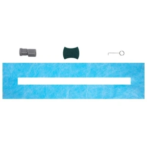 Rigolă de Duș Liniară ECO360 Slim 60 cm Black Calani - Img 2