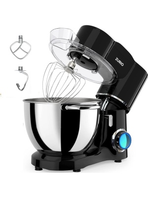 Robot de patiserie cu malaxor viteze 6 + puls ZURIO SM1550X bol 8.5L 1550w
