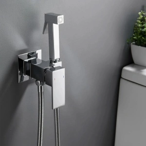 Sistem Duș Igienic pentru Bideu Rea Fenix Chrome – Finisaj Cromat Lucios - Img 5