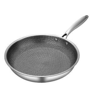 Tigaie Hibridă Royalty Line 30 cm – Oțel Inoxidabil cu Fagure