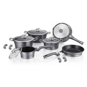 Set Oale Marmorate 14 Piese Royalty Line Silver antiaderent