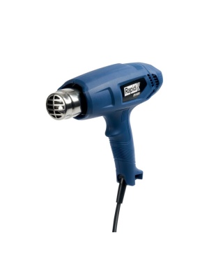 Rapid 24359800, Pistol cu aer cald R1600, temperatura reglabila intre 400-550 grade, 1600W, 300l/min, protectie la supraincalzire