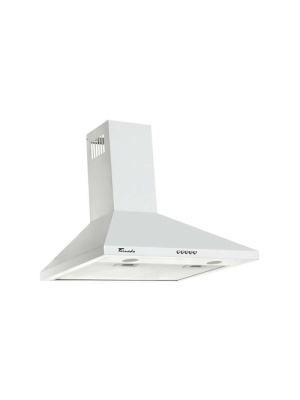 Hota tip Cupola Tornado Kent 750 (50) LED, 1 motor Turbo, latime 50 cm, 3 viteze, absorbtie 750 m3/ora, filtru anti-grasimi aluminiu 5 straturi, Alb