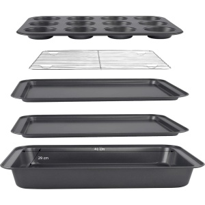Set 5 forme de copt Royalty Line 5RB - Înveliș antiaderent