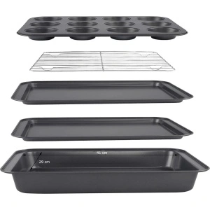 Set 5 forme de copt Royalty Line 5RB - Înveliș antiaderent